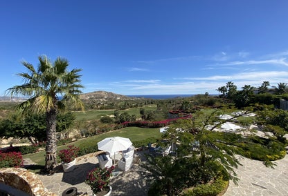 Beautiful patio in the gated community of Querencia, Los Cabos, Mexico